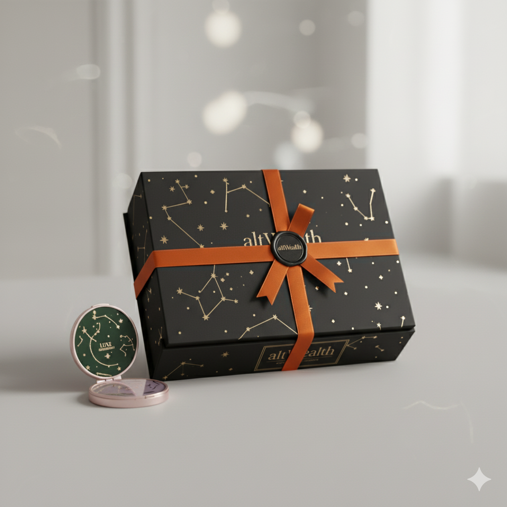 A vibrant flat lay of healthy food and natural products